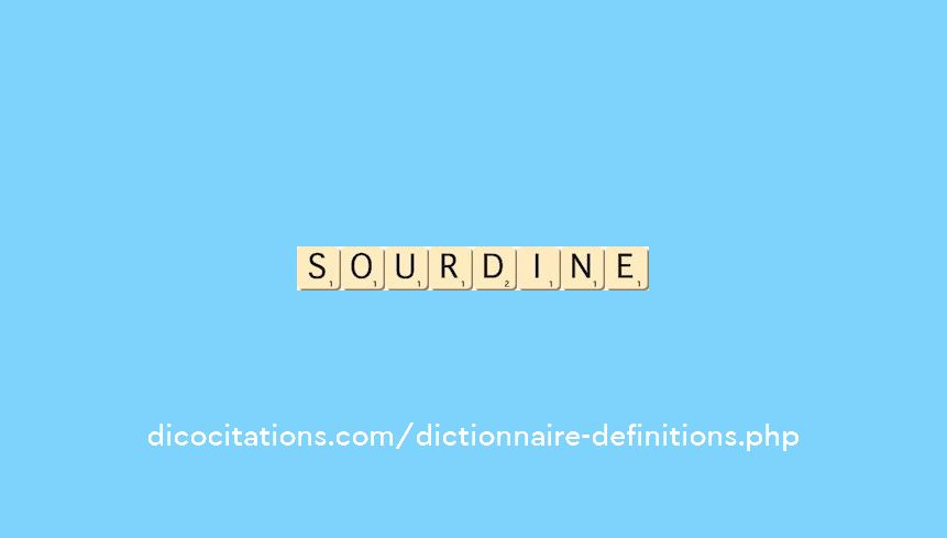 sourdine