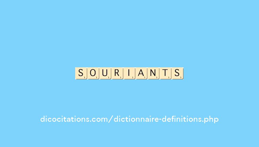 souriants souriants