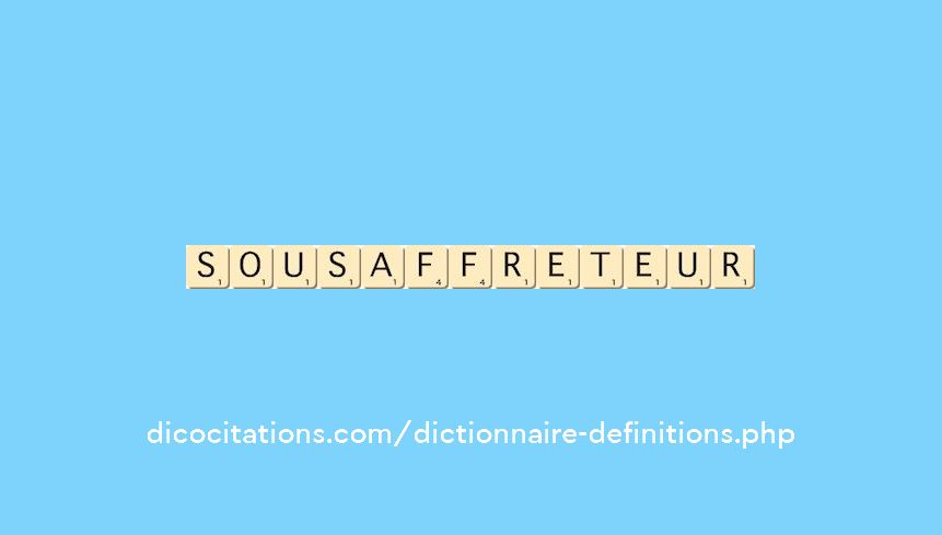 sous-affreteur