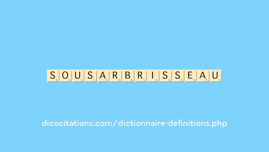 sous-arbrisseau
