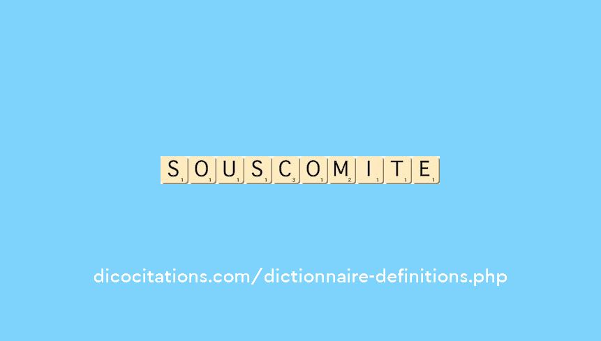 sous-comite