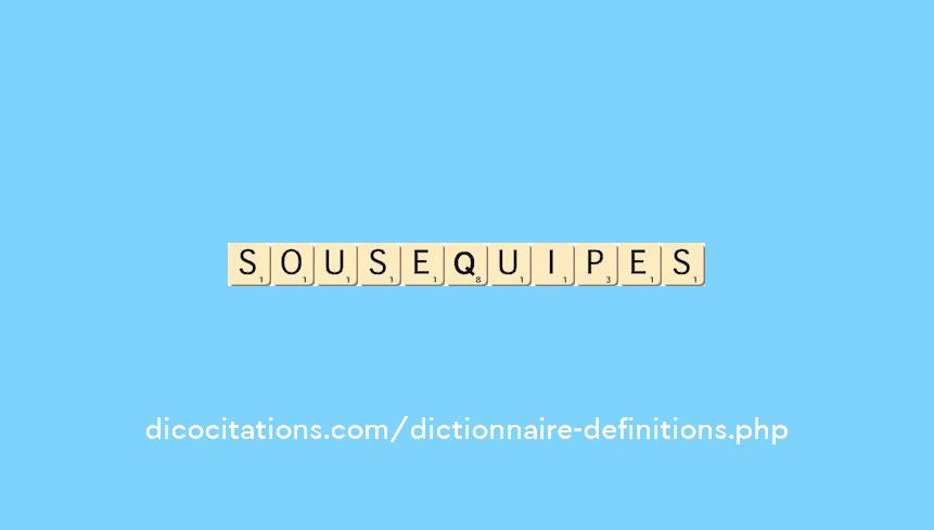 sous-equipes