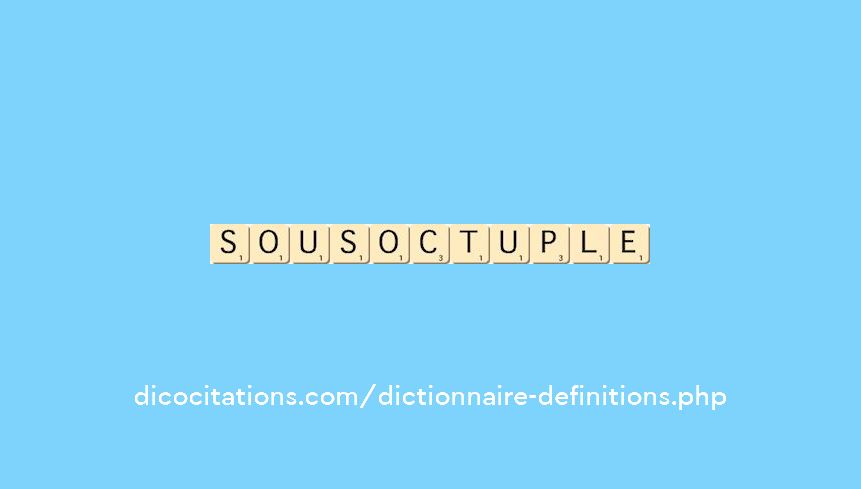 sous-octuple