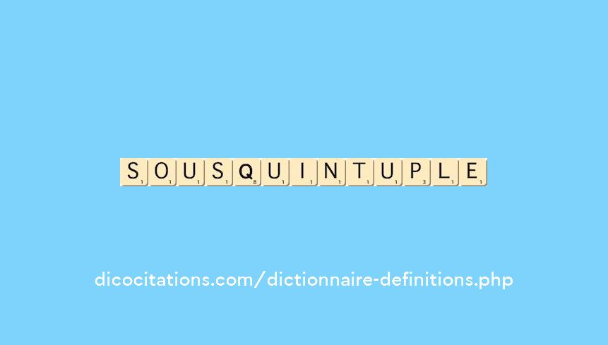 sous-quintuple