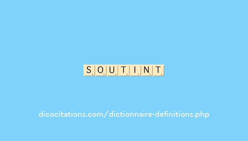 soutint