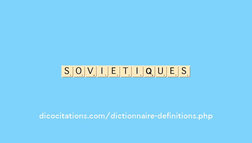sovietiques