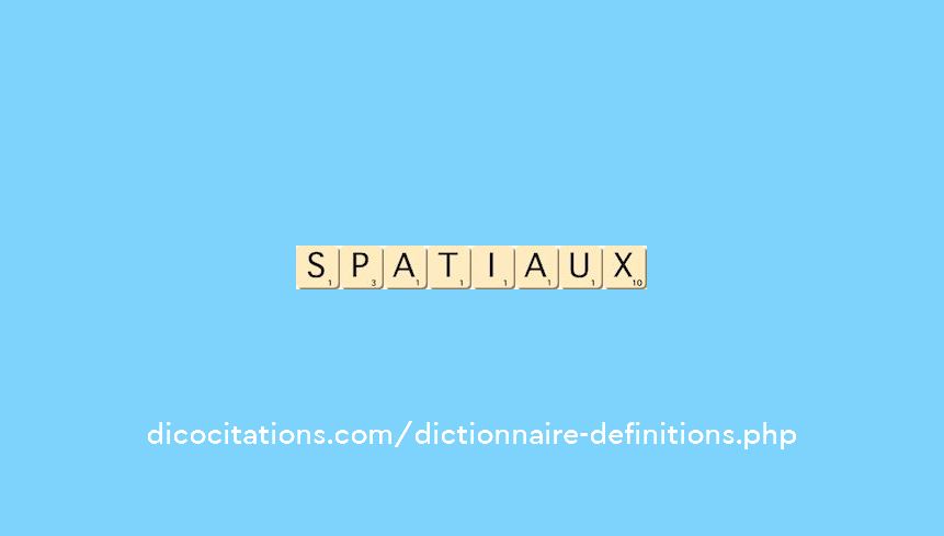 spatiaux spatiaux
