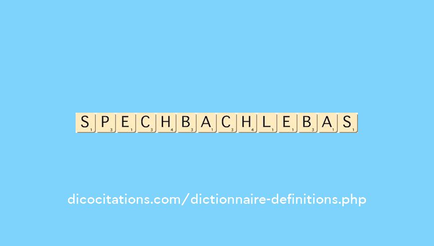 spechbach-le-bas