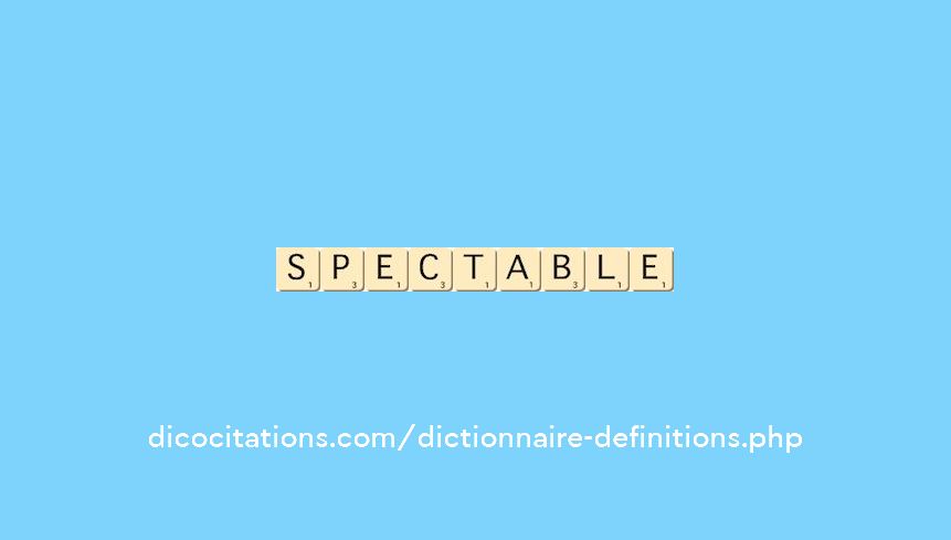 spectable
