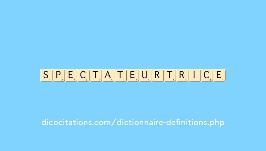 spectateur--trice