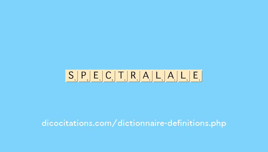 spectral--ale