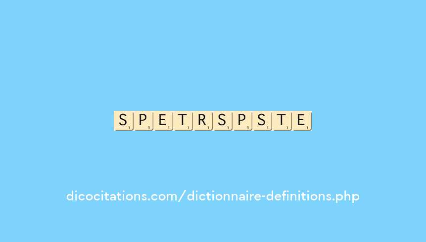 spectroscopiste