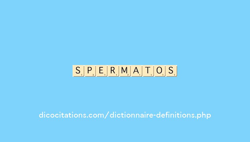 spermatos spermatos
