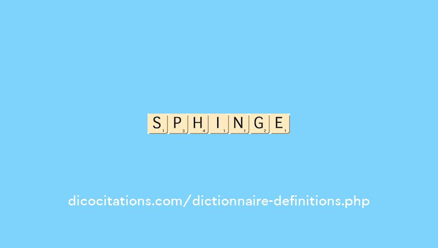 sphinge sphinge