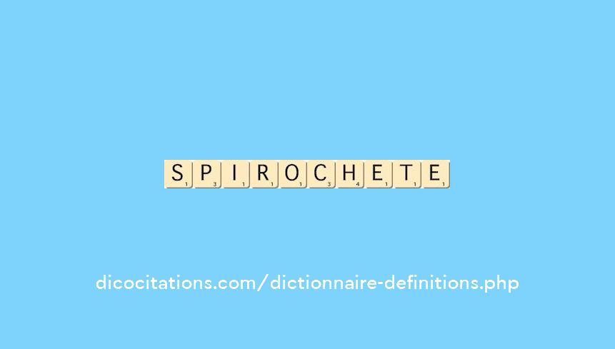 spirochete spirochete