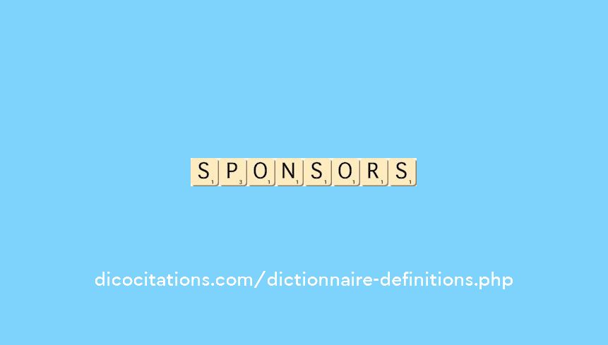 sponsors sponsors