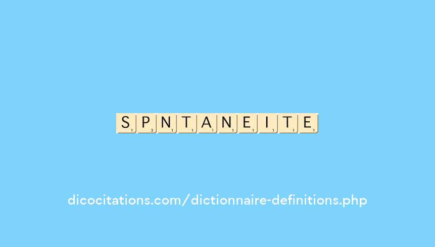 spontaneite