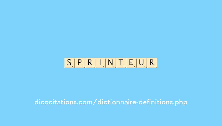 sprinteur
