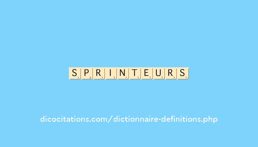 sprinteurs
