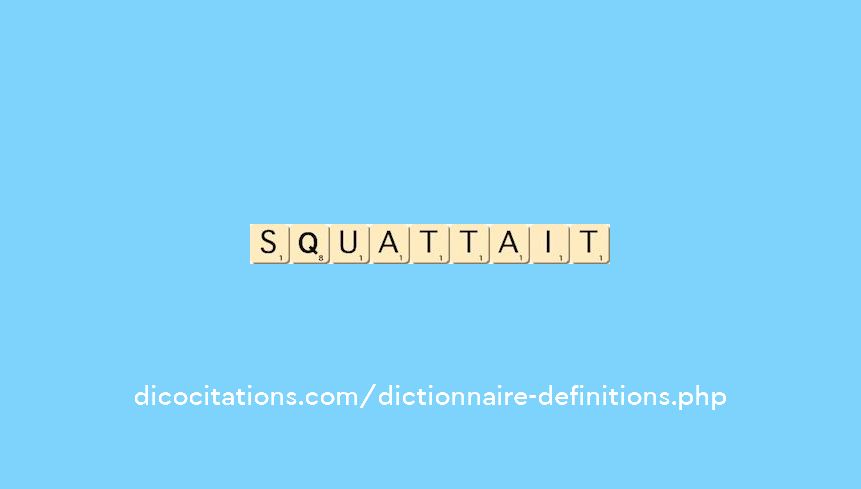 squattait