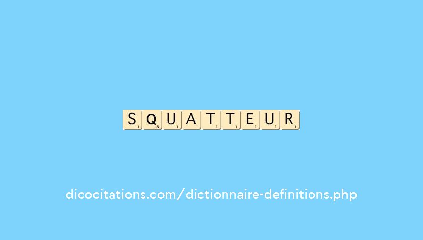 squatteur