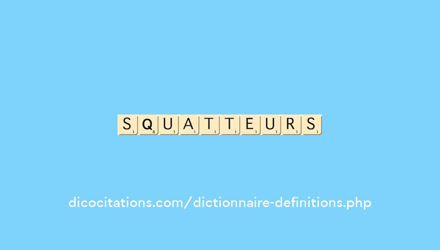 squatteurs