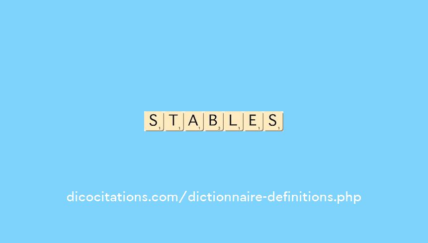 stables stables