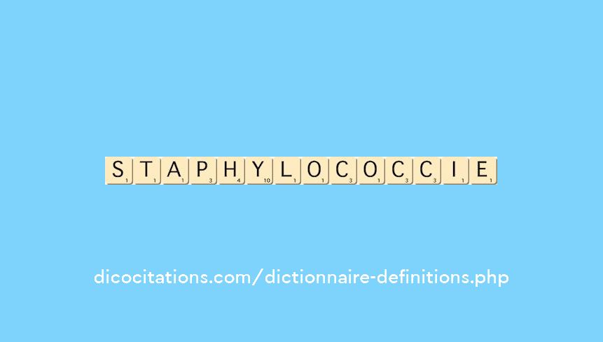 staphylococcie staphylococcie