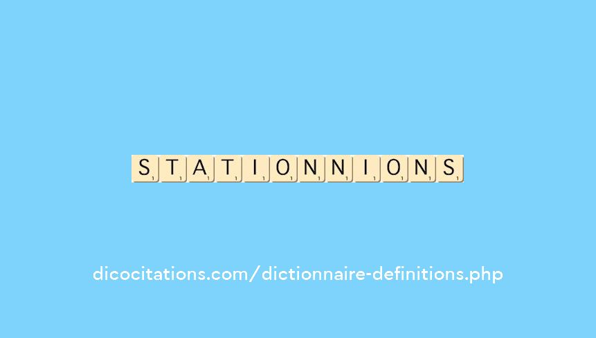 stationnions stationnions