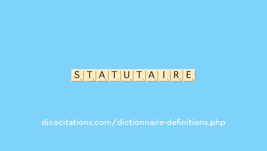 statutaire