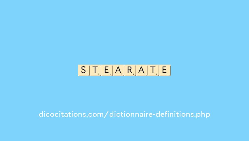 stearate stearate