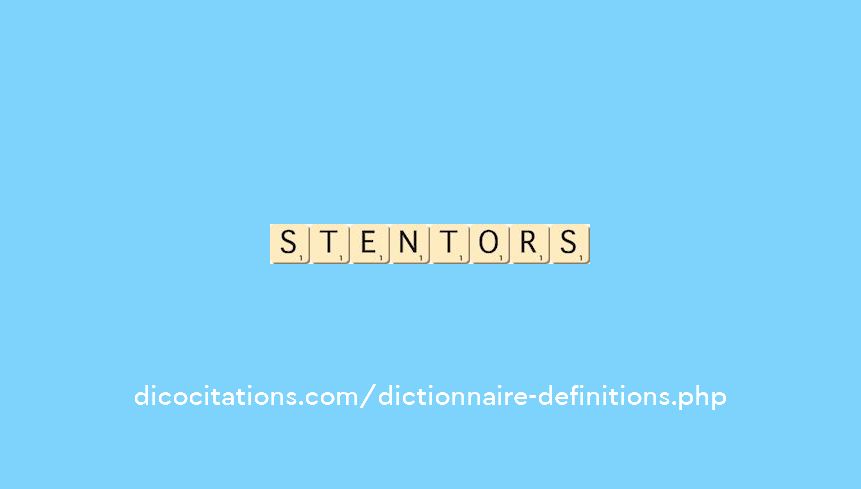 stentors stentors
