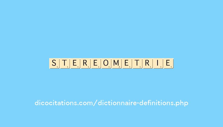 stereometrie