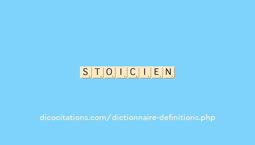 stoicien stoicien