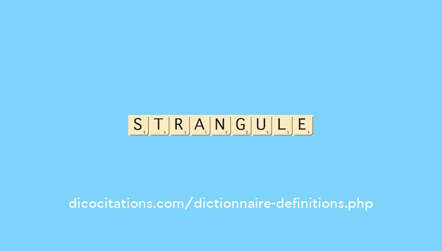 strangule strangule
