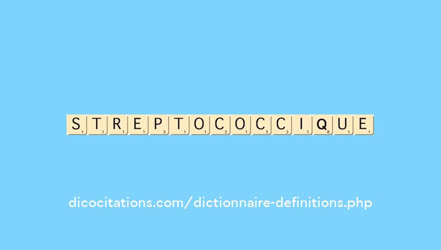streptococcique streptococcique