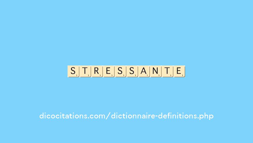 stressante