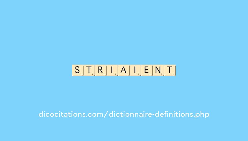 striaient