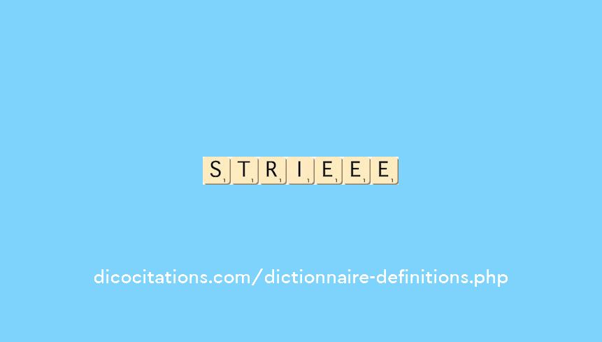 strie--ee