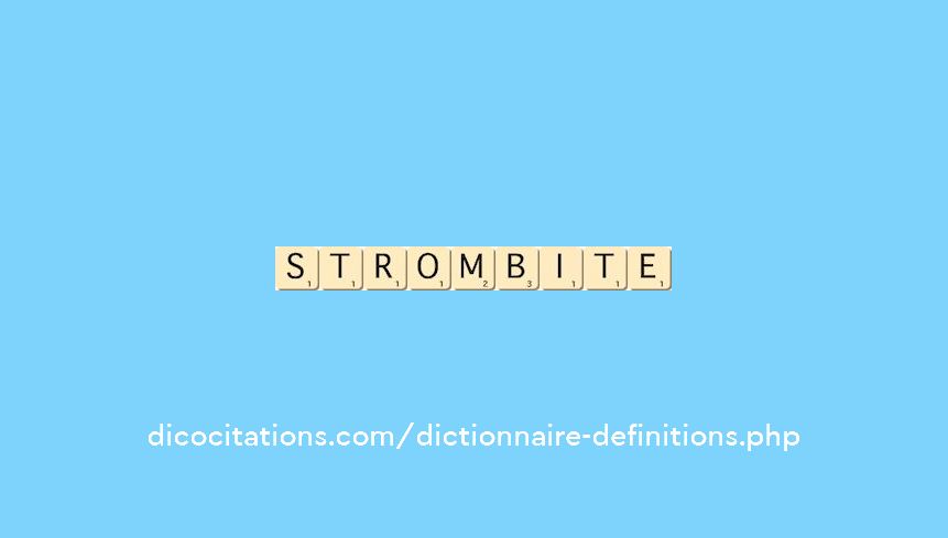 strombite