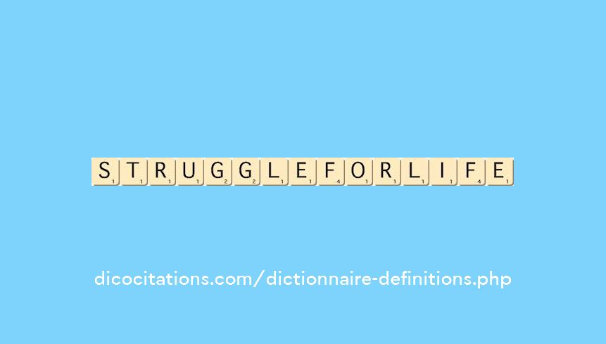 struggle-for-life