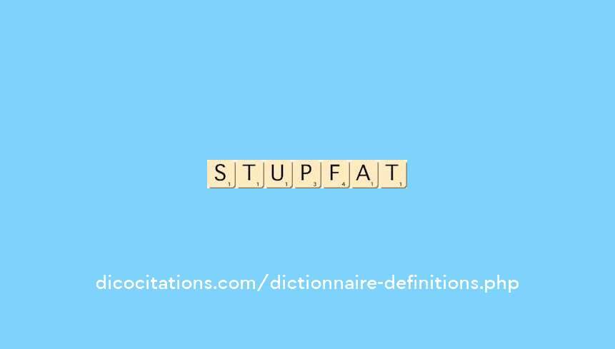 stupefaction