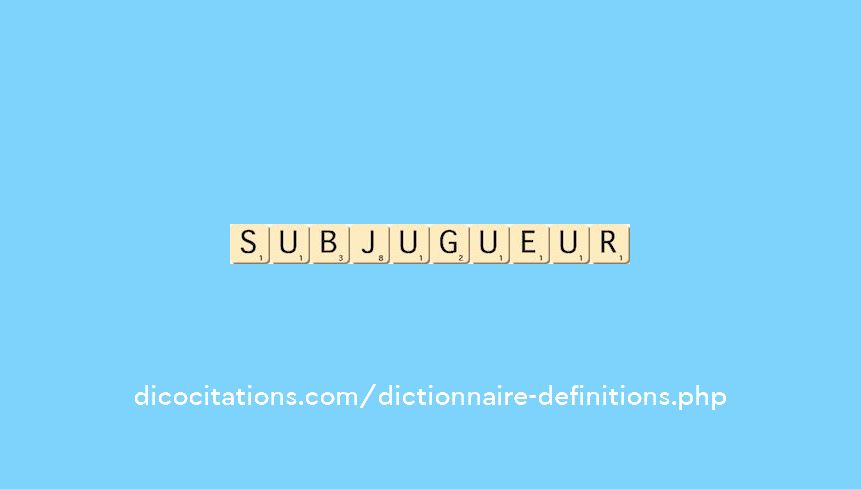 subjugueur
