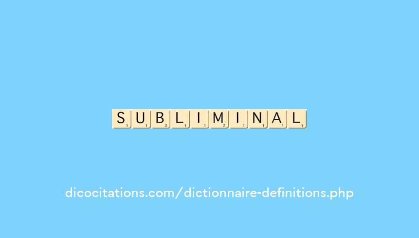 subliminal subliminal