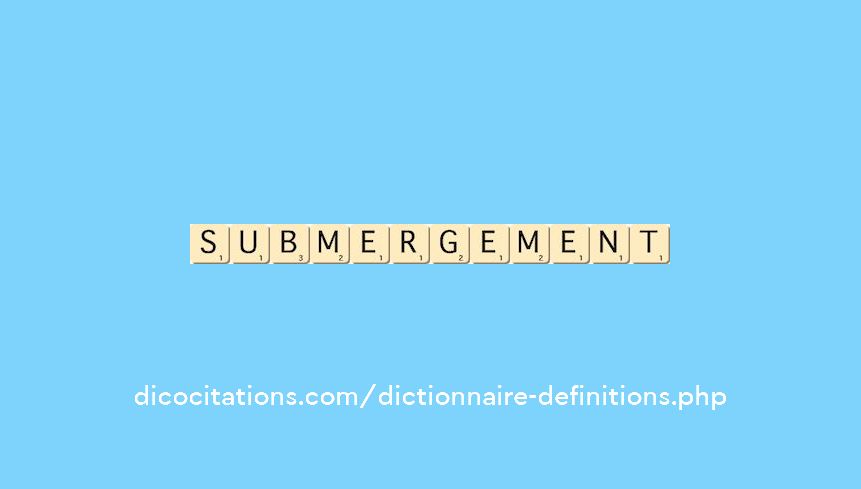 submergement