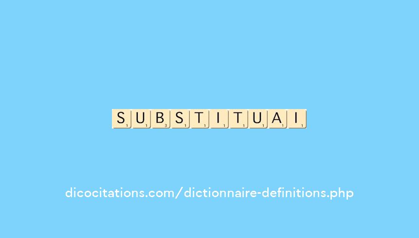 substituai substituai