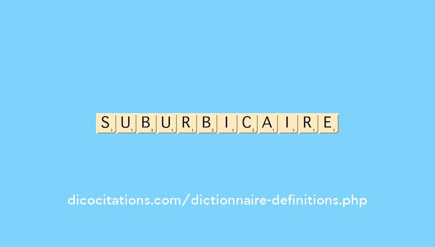 suburbicaire