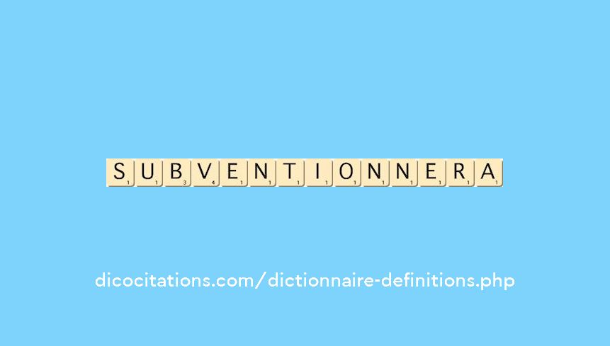 subventionnera subventionnera
