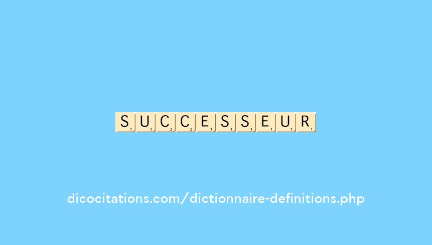 successeur