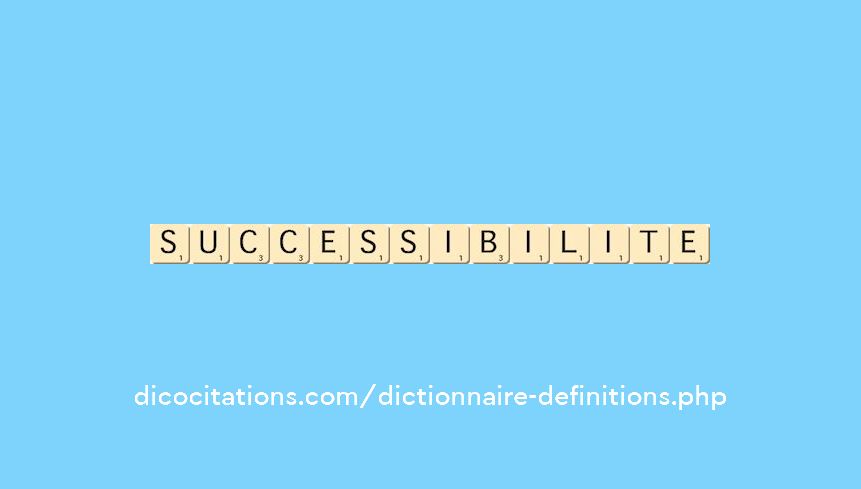 successibilite